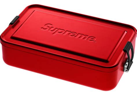 supreme large and small metal box|Supreme Metal Storage Box Large and Small Bundle.